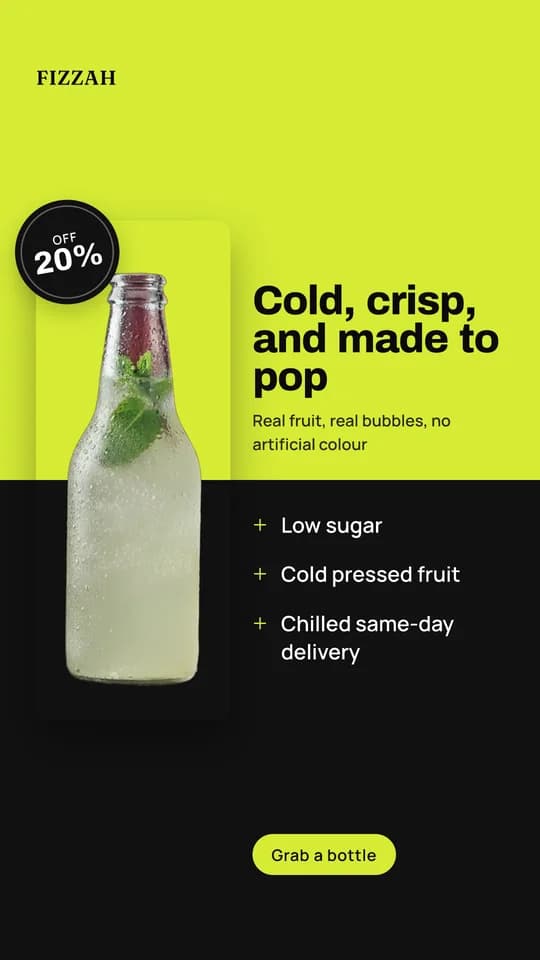 A Fizzah ad
