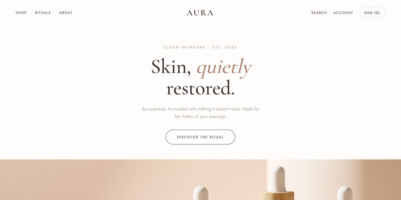 Aura storefront
