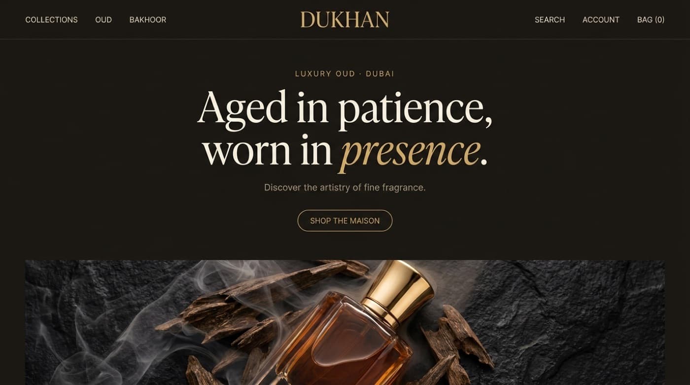 Dukhan storefront