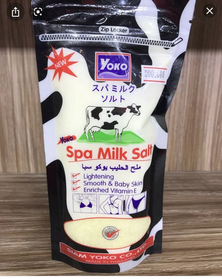 spa mailk salt