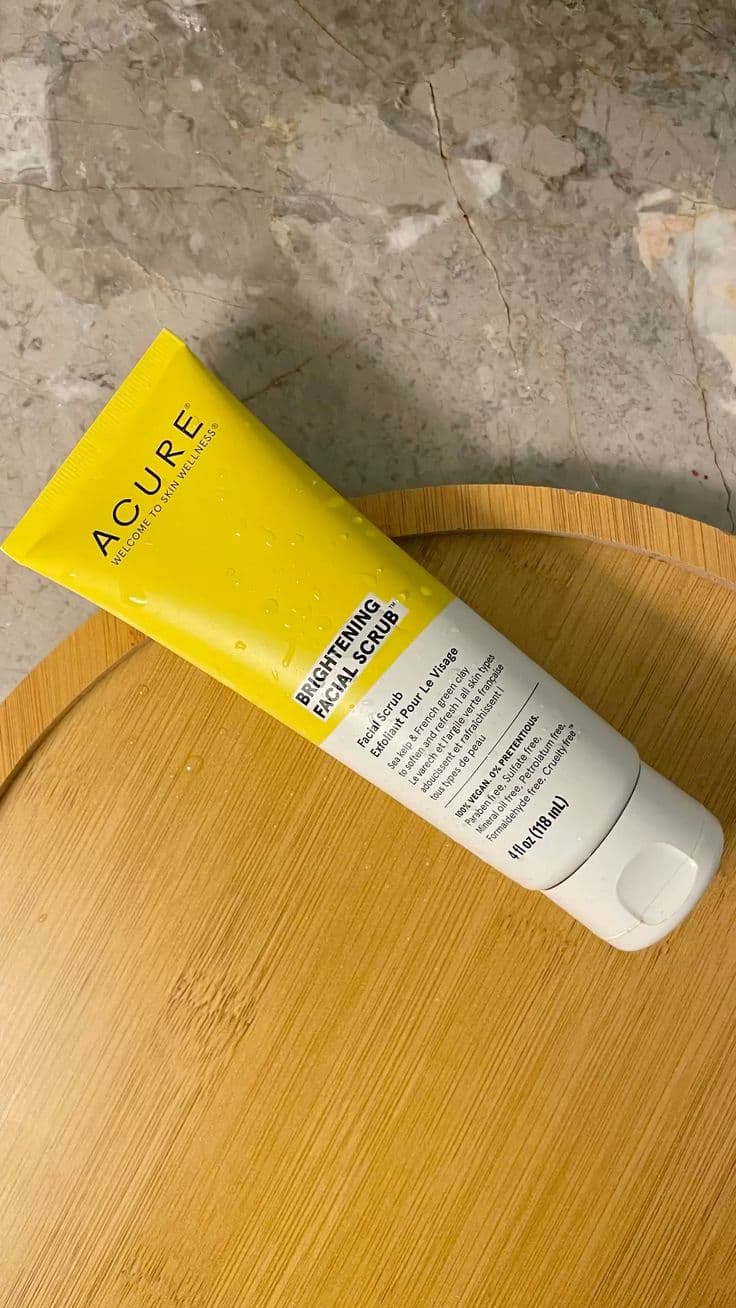 Acure Brightening Facial Scrub