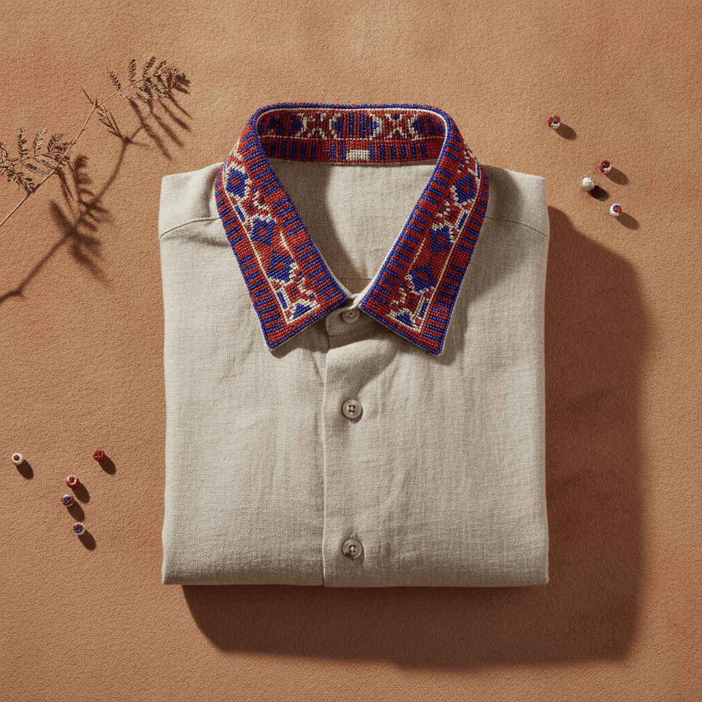 Maasai Beaded Shirt
